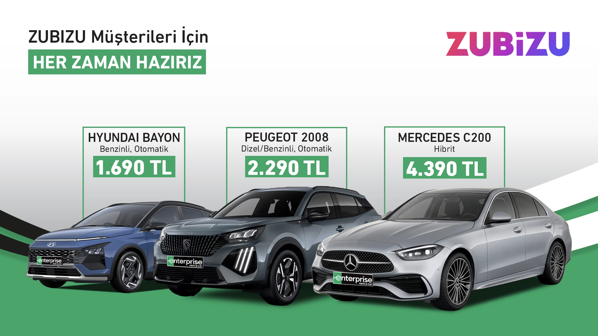 Zubizu Müşterilerine Özel Yıl Boyunca İndirim!