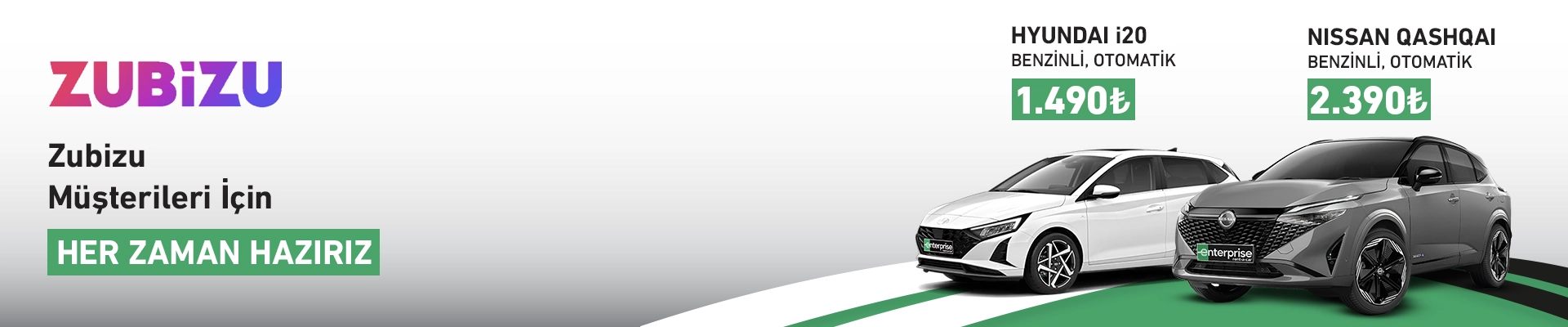 Zubizu Müşterilerine özel yıl boyunca indirim!