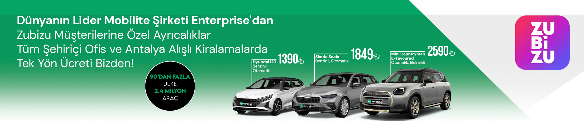 Zubizu Müşterilerine özel yıl boyunca indirim!